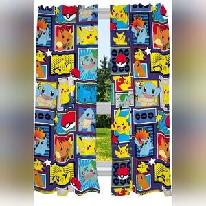 Pokemon curtains